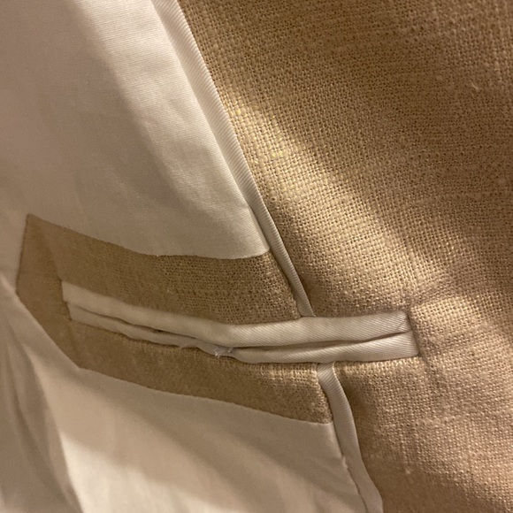 J.Crew Linen Metallic Blazer - Picture 6 of 12